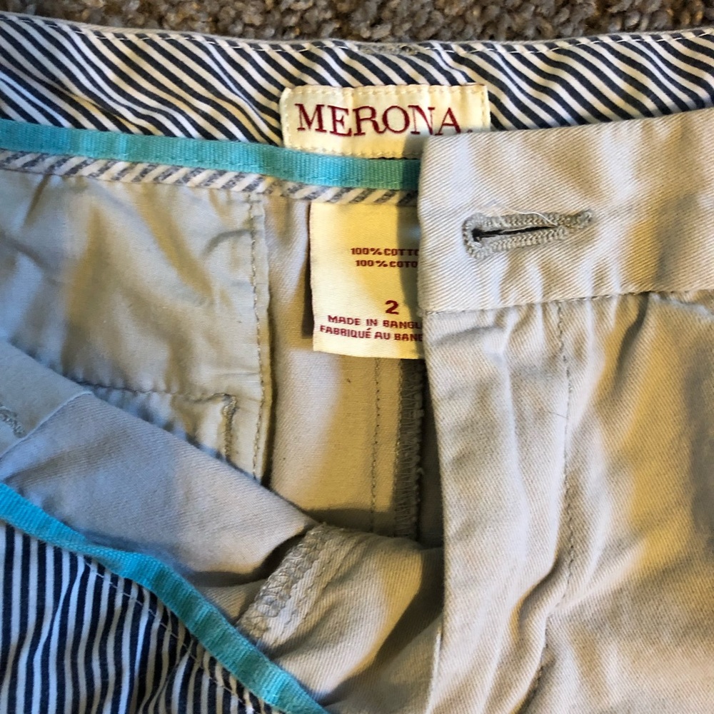Merona Bermuda shorts in grey